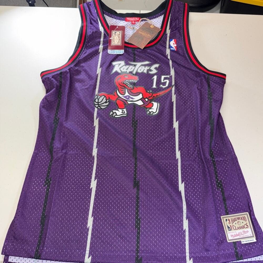 Vince Carter Toronto Raptors Mitchell & Ness NBA Women's Swingman Jersey 2XL NWT